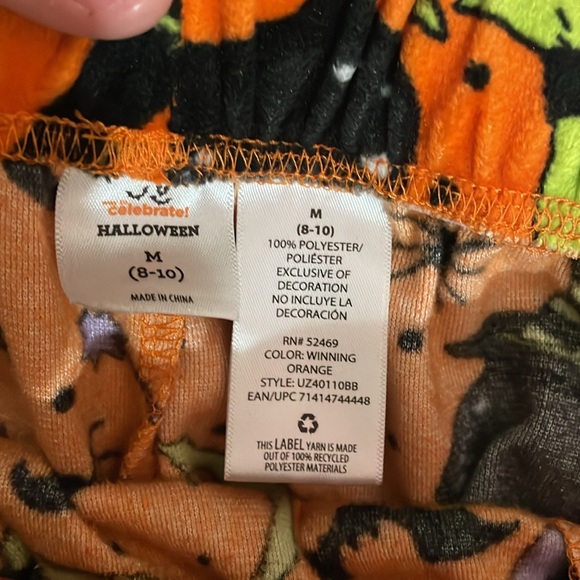 Halloween  polyester pj pants bottoms size medium - Picture 3 of 3